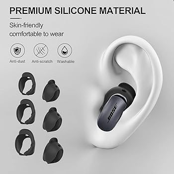Bose QuietComfort Ultra (イヤーカバー付) Amazon | [3ペア] CONTEME イヤーチップカバー Bose